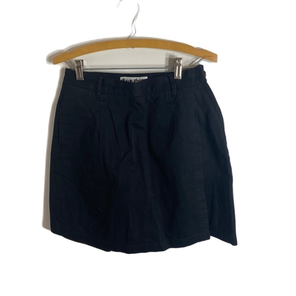 Vintage Quepasa Black Skort Sz 10 90s Shorts Skirt Women’s
